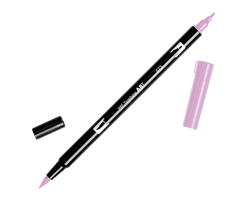 Tombow Dual Brush Pen 673 Orchid