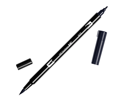 Tombow Dual Brush Pen N15 Black