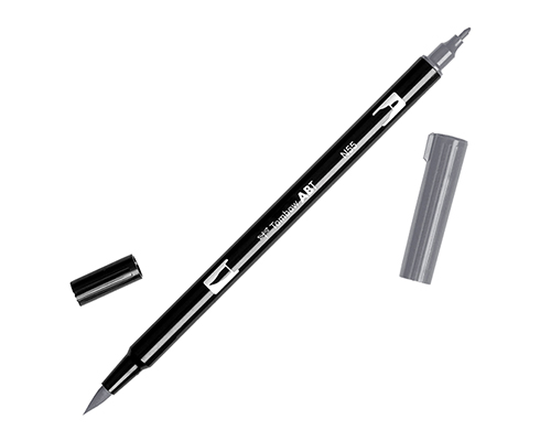 Tombow Dual Brush Pen N55 Cool Grey 7