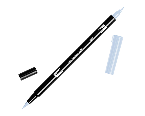 Tombow Dual Brush Pen N95 Cool Grey 1
