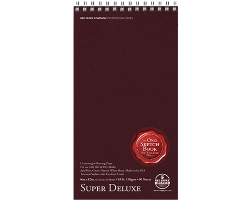 Bee Paper Super Deluxe Mixed Media Pad - 6x12 in.