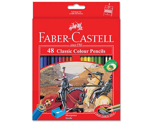 Faber-Castell Classic Colour Pencils 48 Set