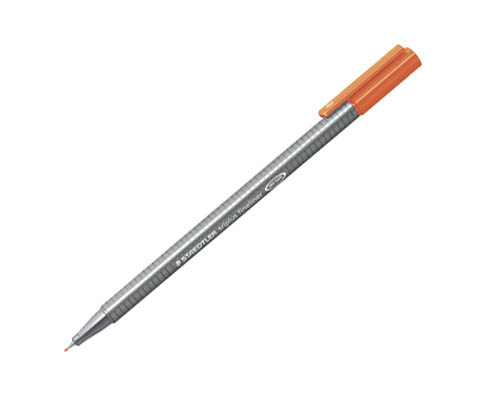 Staedtler Triplus Fineliner Pen - Orange