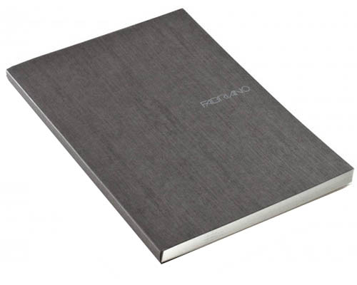 Fabriano EcoQua Blank Notebook 5.8"X8.25" Stone