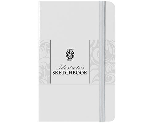 Pentalic Illustrator's Sketchbook White Chocolate 60lb. 5.5"X3.5"