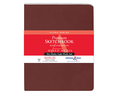 Stillman & Birn Alpha Series Softcover Sketchbook - 8 x 10 in. 