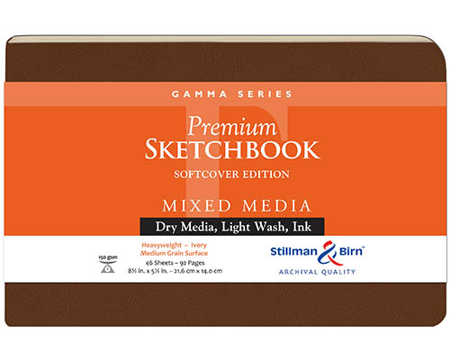 Stillman & Birn Beta Softcover Mixed Media Sketchbook 3.5X5.5