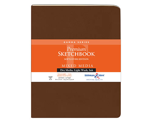 Stillman & Birn Gamma Series Softcover Sketchbook - 8 x 10 in. 