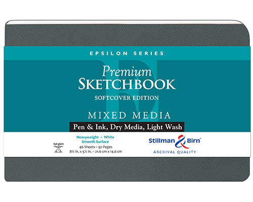 Stillman & Birn Epsilon Series 5.5 X 8.5 Hardbound Sketchbook