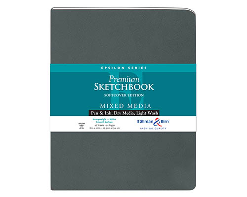 Stillman & Birn Beta Series Softcover Sketchbook, 8 x 10