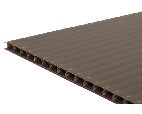 Hi-Core Corrugated Plastic Board 4 Ply 18 x 24 in. Brown #50