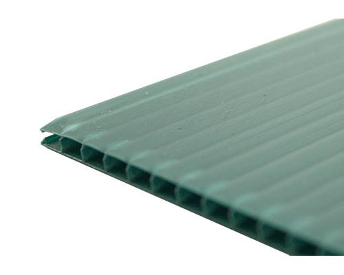 4mm Corrugated plastic sheets: 18 X 24 :100% Virgin Neon Green Pad