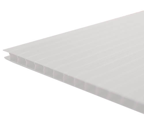 Hi-Core Corrugated Plastic Board 4 Ply 18 x 24 in. White