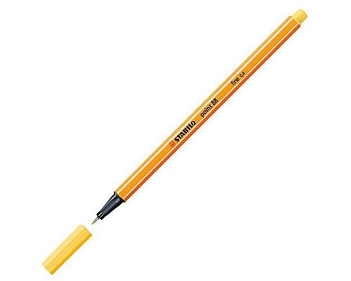 Stabilo 88 Point Pen Yellow