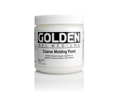 Golden Coarse Molding Paste - 8oz