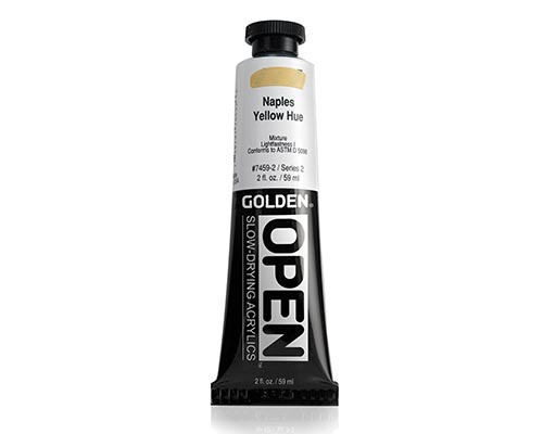 Golden OPEN Acrylics - Naples Yellow Hue - 2oz