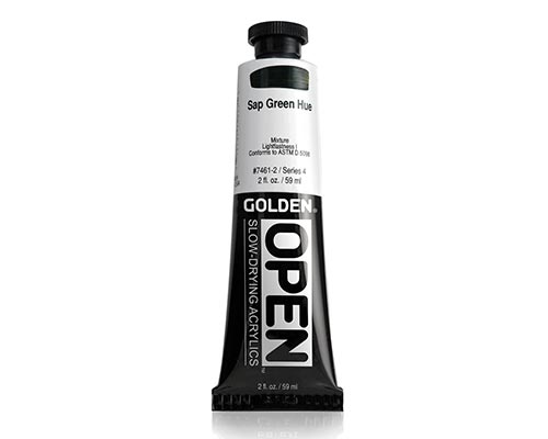Golden OPEN Acrylics - Sap Green Hue - 2oz