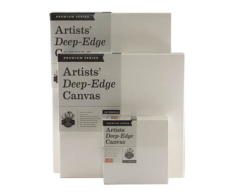 Above Ground Premium Series Artists' Deep-Edge Canvas -  1.5 in. Deep - 10 x 10 in.