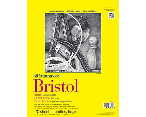 Strathmore 300 Series Bristol Vellum - 11 x 14 in.