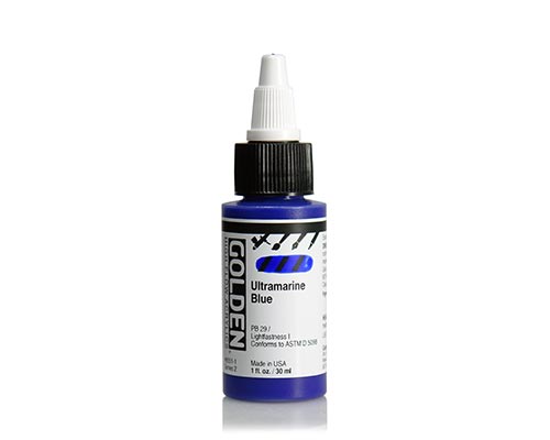 Golden High Flow Acrylics - Ultramarine Blue - 30 mL 