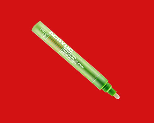 Montana Acrylic Marker - 2mm Fine - Shock Red