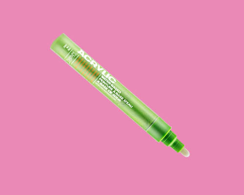 Montana Acrylic Marker - 2mm Fine - Shock Pink Light