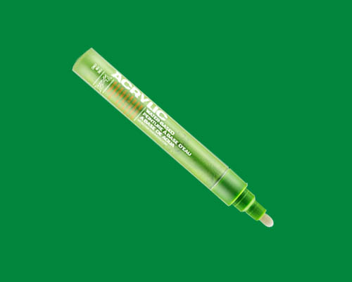 Montana Acrylic Marker - 2mm Fine - Shock Green