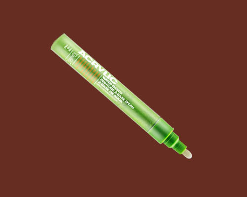 Montana Acrylic Marker - 2mm Fine - Shock Brown