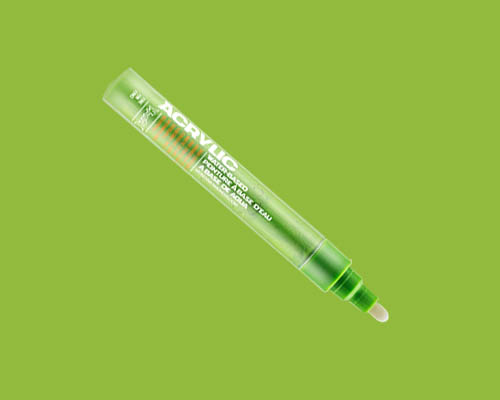 Montana Acrylic Marker - 2mm Fine - Acid Green