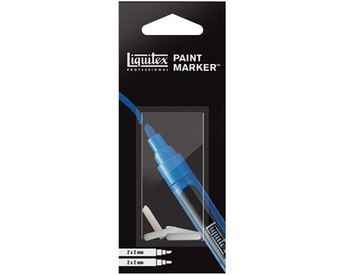 Liquitex Paint Markers  Fine Nib  Replacement Pack of 4