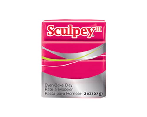 Sculpey 3 - Red - 2 oz