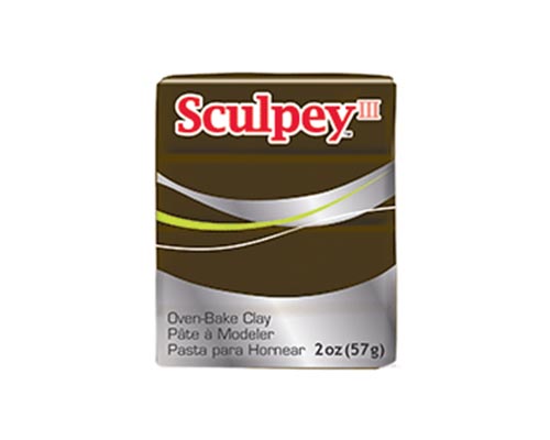 Sculpey 3 - Suede Brown - 2 oz