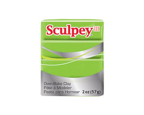 Sculpey 3 - Granny Smith - 2 oz