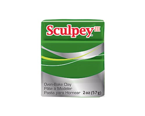 Sculpey 3 - Leaf Green - 2 oz