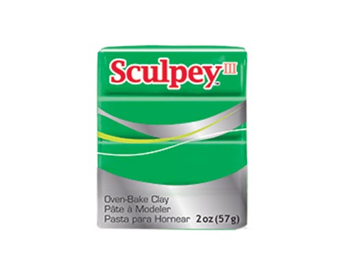 Sculpey 3 - Emerald - 2 oz