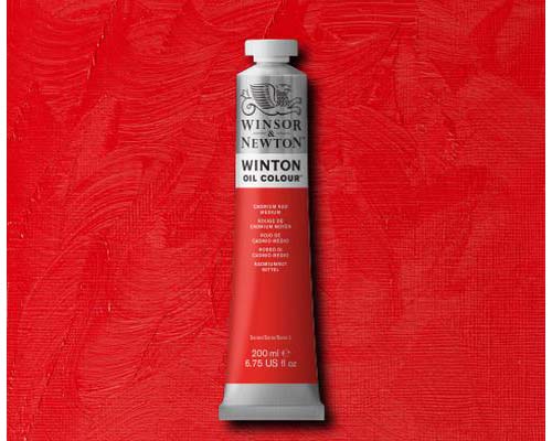 Winsor & Newton Winton Oil Colour - Cadmium Red Medium - 200mL