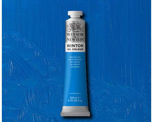 Winsor & Newton Winton Oil Colour - Cerulean Blue - 200mL