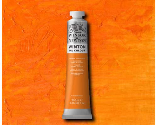 Winsor & Newton Winton Oil Colour - Cadmium Orange Hue - 200mL