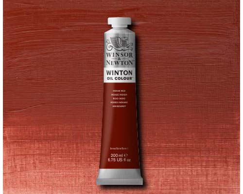 Winsor & Newton Winton Oil Colour - Indian Red - 200mL