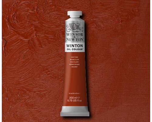 Winsor & Newton Winton Oil Colour - Light Red - 200mL