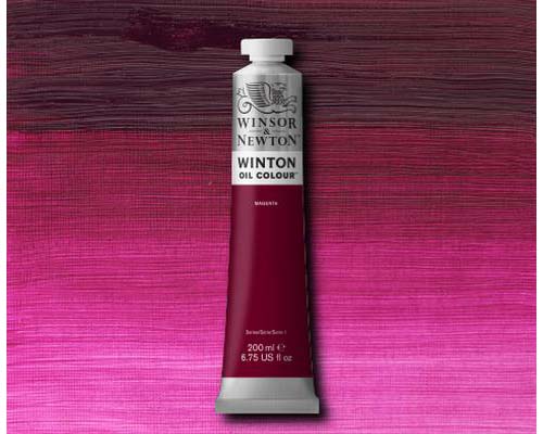 Winsor & Newton Winton Oil Colour - Magenta - 200mL