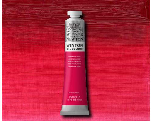 Winsor & Newton Winton Oil Colour - Permanent Rose - 200mL