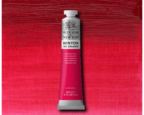 Winsor & Newton Winton Oil Colour - Permanent Rose - 200mL