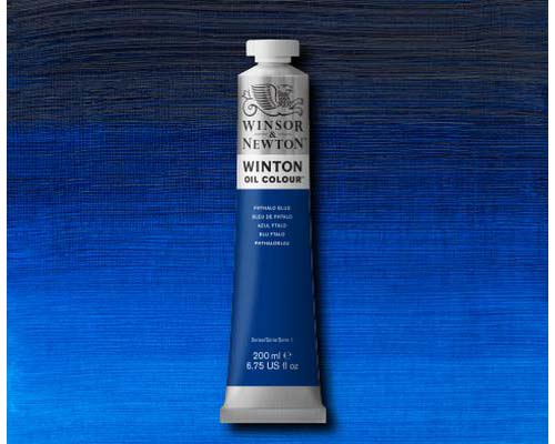 Winsor & Newton Winton Oil Colour - Phthalo Blue - 200mL