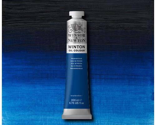 Winsor & Newton Winton Oil Colour - Prussian Blue - 200mL