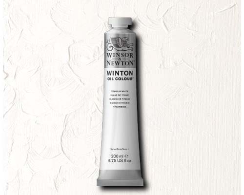 Winsor & Newton Winton Oil Colour - Titanium White - 200mL