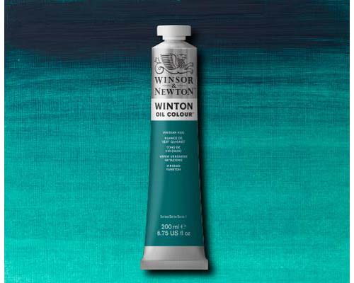 Winsor & Newton Winton Oil Colour - Viridian Hue - 200mL