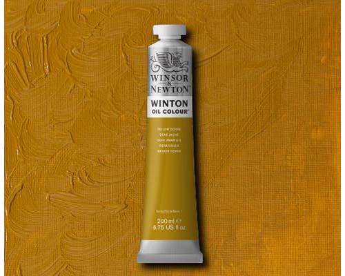 Winsor & Newton Winton Oil Colour - Yellow Ochre - 200mL