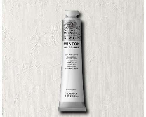 Winsor & Newton Winton Oil Colour - Soft Mixing White - 200mL