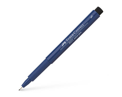 Faber-Castell  India Ink Pitt Artist Pen - Superfine - 247 Indanthrene Blue